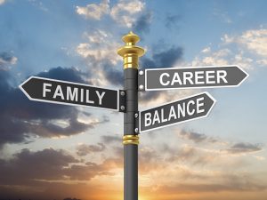 Advice for balancing caregiving and a career.