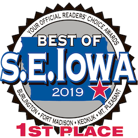 Best of S.E. Iowa seal stamp 